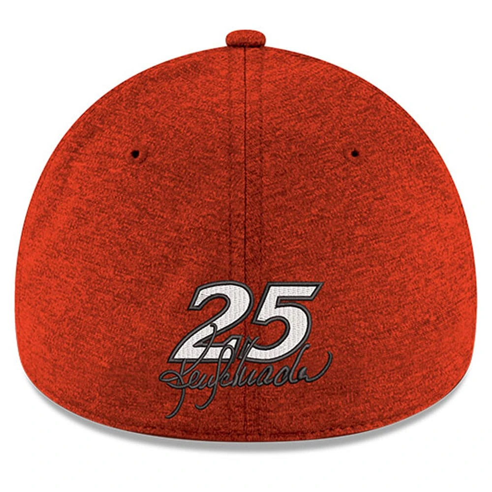 Men's New Era Scarlet Ken Schrader Bud King of Beers 39THIRTY Flex Hat