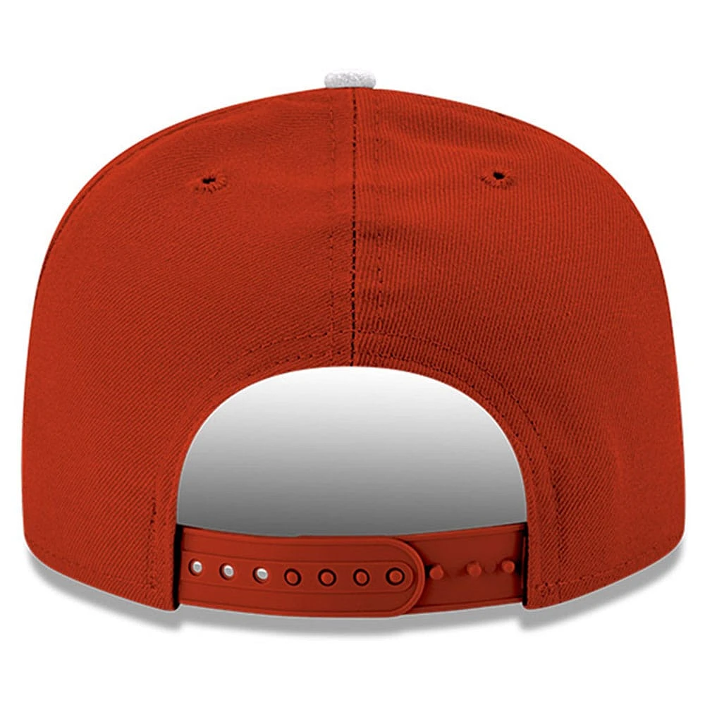 Men's New Era Scarlet Ken Schrader Bud King of Beers 9FIFTY Snapback Hat