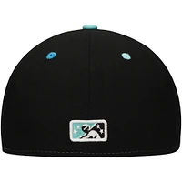 Casquette ajustée New Era White Llamas de Hickory Copa la Diversión 59FIFTY pour hommes