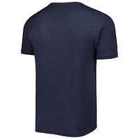 T-shirt homme bleu marine chiné Soñadores de Hillsboro Copa la Diversion Sugar Skull triple mélange