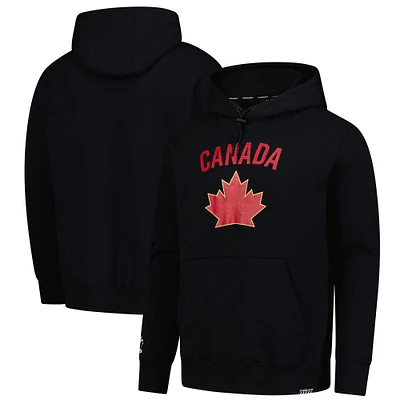 Black Hockey Canada 2024 Core Ultimate Pullover Hoodie