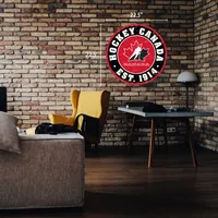 Hockey Canada - 22'' Round PVC Distressed Logo Wall Sign