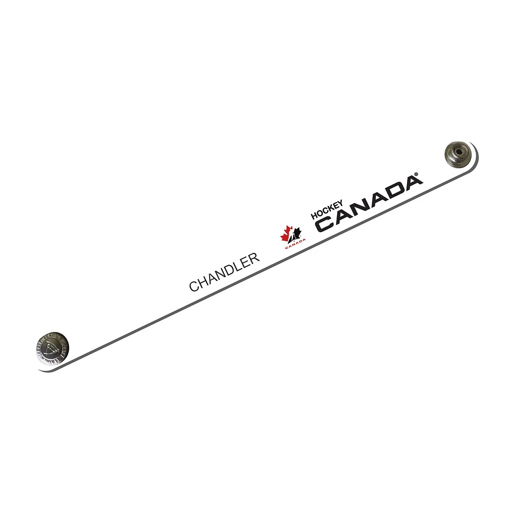 Hockey Canada Personalized Leather Slim Bracelet