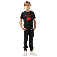 Youth Black Hockey Canada 2024 Graphic T-Shirt
