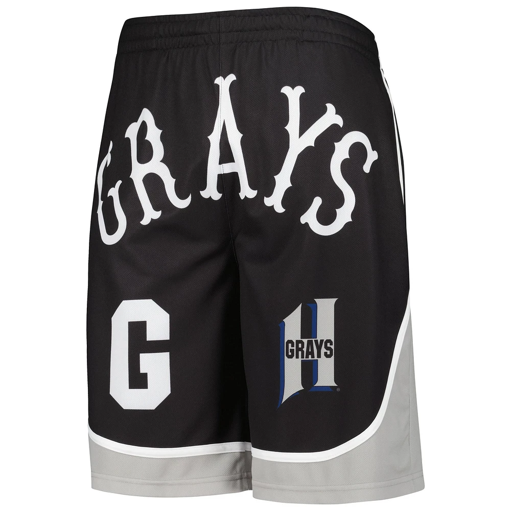 Short noir Homestead Greys pour hommes