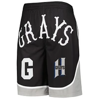 Short noir Homestead Greys pour hommes