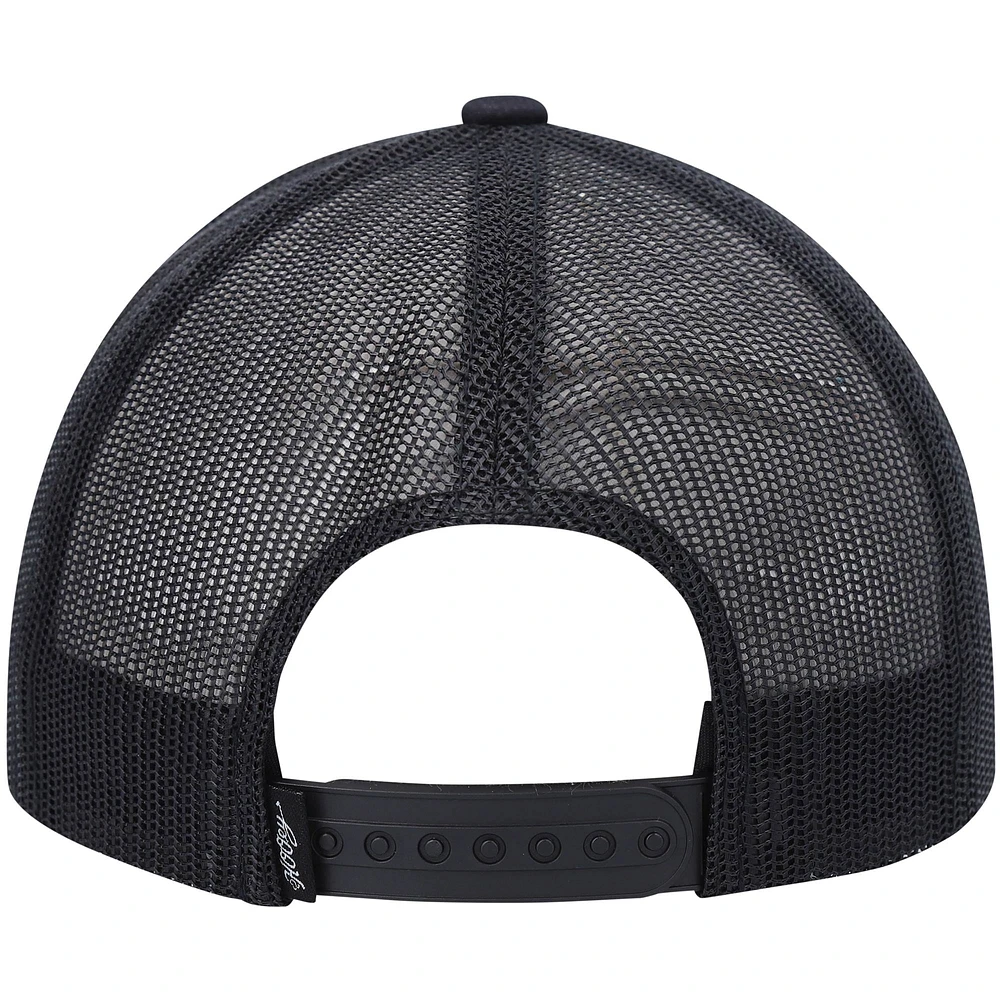 Men's HOOey Black O-Classic Trucker Snapback Hat