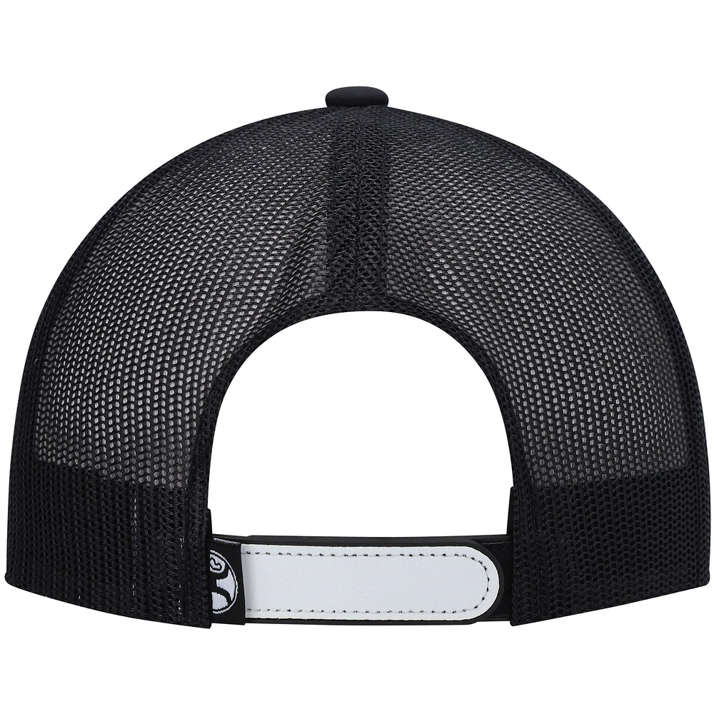 Men's HOOey Black Suds Trucker Snapback Hat