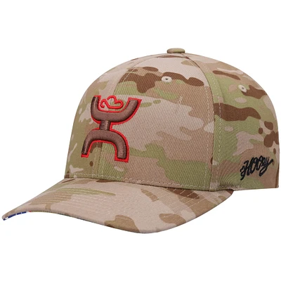 Casquette HOOey Camo Chris Kyle Wordmark Flex Fit pour homme