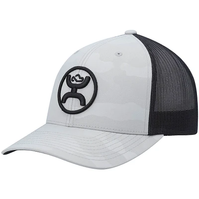 Men's HOOey Gray O-Classic Trucker Snapback Hat