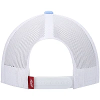 Men's HOOey Light Blue/White Zenith Trucker Snapback Hat