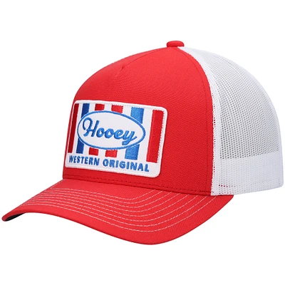 Casquette snapback HOOey Sudan rouge/blanc pour homme