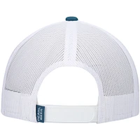 Men's HOOey Teal/White Pearl Trucker Snapback Hat