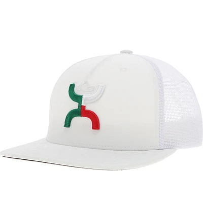 Casquette Snapback Boquillas blanche HOOey pour hommes