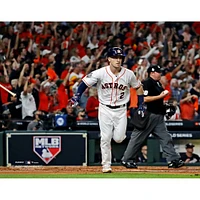 Alex Bregman Houston Astros Unsigned Home Run Hit Photograph
