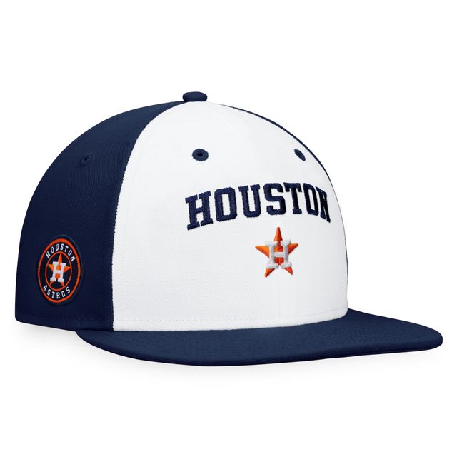 FBC ASTROS MARINE BLANC MLB ICONIQUE COULEUR BLOQUÉE AJUSTÉE CAN HATMENHIC
