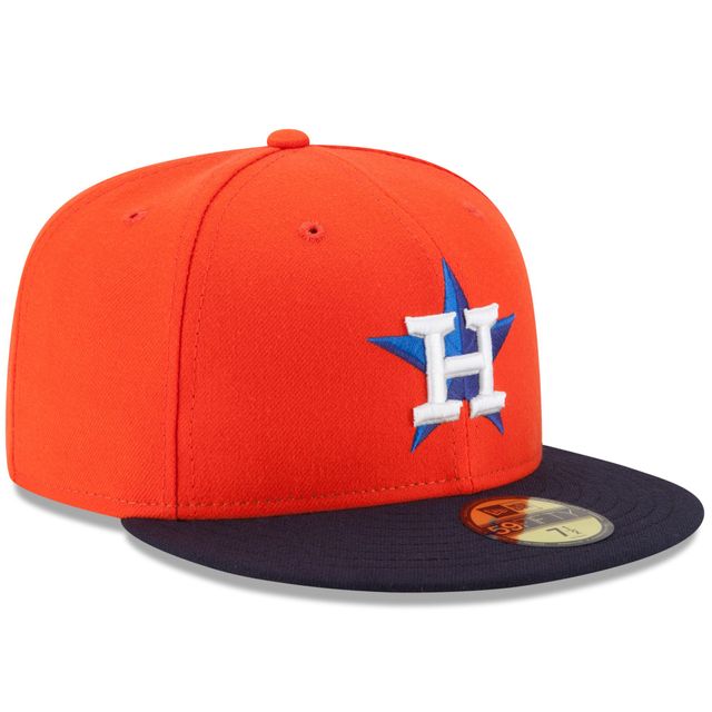 Houston Astros New Era Authentic Collection On Field 59FIFTY - Chapeau structuré ajusté Orange / Marine