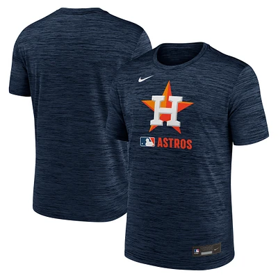 T-shirt Nike bleu marine Houston Astros Authentic Collection Velocity Performance pour homme