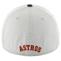 Men's '47 Gray/Navy Houston Astros Sure Shot Classic Franchise Fitted Hat