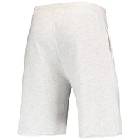 Men's Concepts Sport Oatmeal Houston Astros Mainstream Logo Terry Tri-Blend Shorts