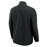 Men's Fanatics Black Houston Astros Front Office Micro Tonal Full-Zip Jacket