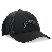 Men's Fanatics Black Houston Astros Spacer Mesh Flex Hat