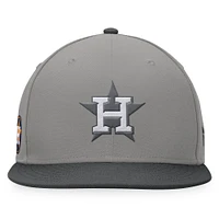 Men's Fanatics Gray/Charcoal Houston Astros Ace Snapback Hat