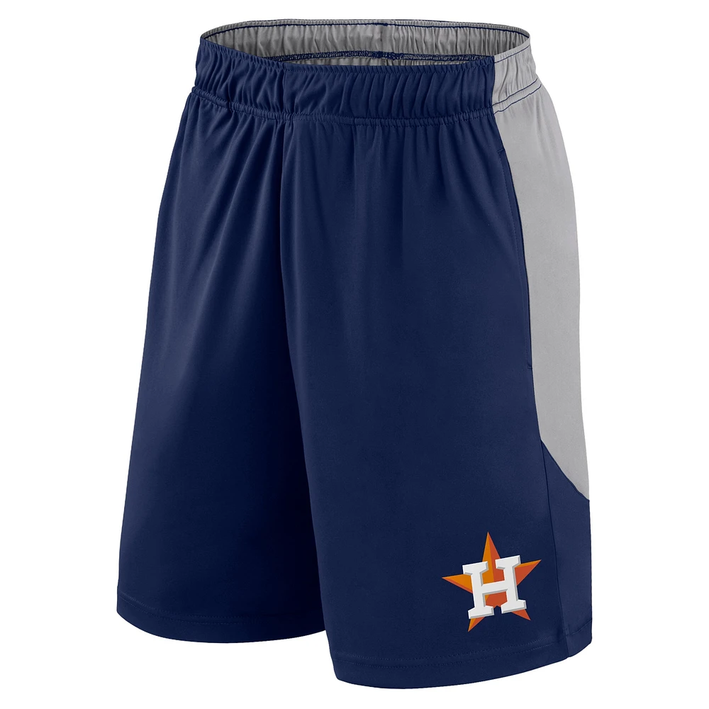 Men's Fanatics Navy/Gray Houston Astros Go Hard Shorts