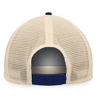 Men's Fanatics Orange/Navy Houston Astros Cooperstown Collection Talley Foam Trucker Snapback Hat