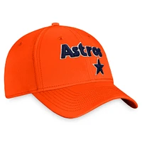 Men's Fanatics Orange Houston Astros Cooperstown Core Flex Hat