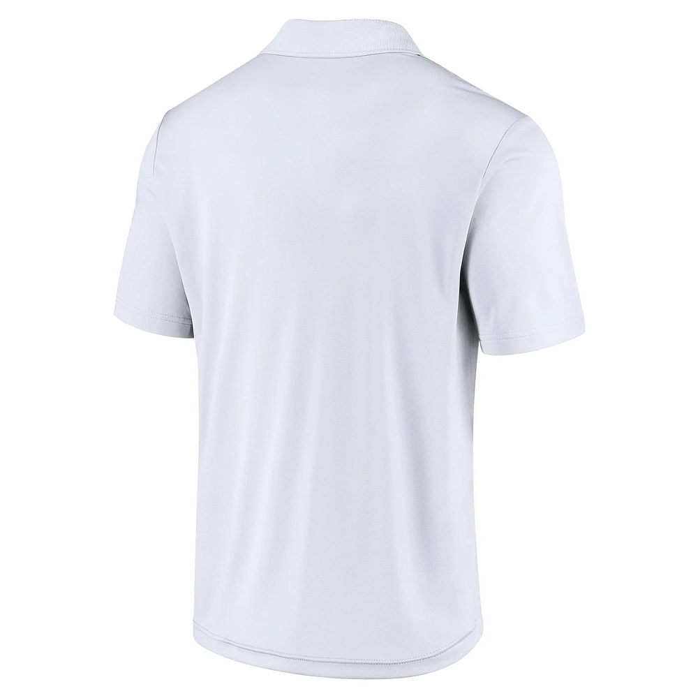 Polo à composants blanc Fanatics pour hommes des Astros de Houston