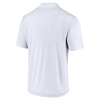 Polo à composants blanc Fanatics pour hommes des Astros de Houston