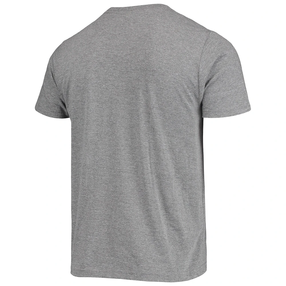 Men's Homage Jose Altuve Gray Houston Astros Caricature Tri-Blend T-Shirt