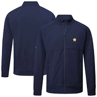 Men's Levelwear  Navy Houston Astros Form Insignia 2.0 Full-Zip Jacket