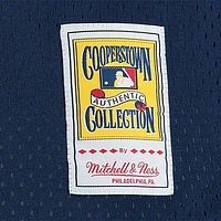 Men's Mitchell & Ness Craig Biggio Navy Houston Astros Cooperstown Mesh Batting Practice Jersey