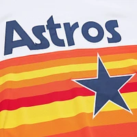 Men's Mitchell & Ness Lance Berkman White Houston Astros 2004 Cooperstown Collection Authentic Throwback Jersey