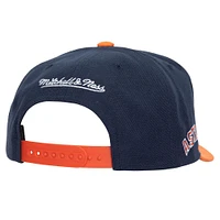 Men's Mitchell & Ness Navy Houston Astros  Team Pro Adjustable Hat