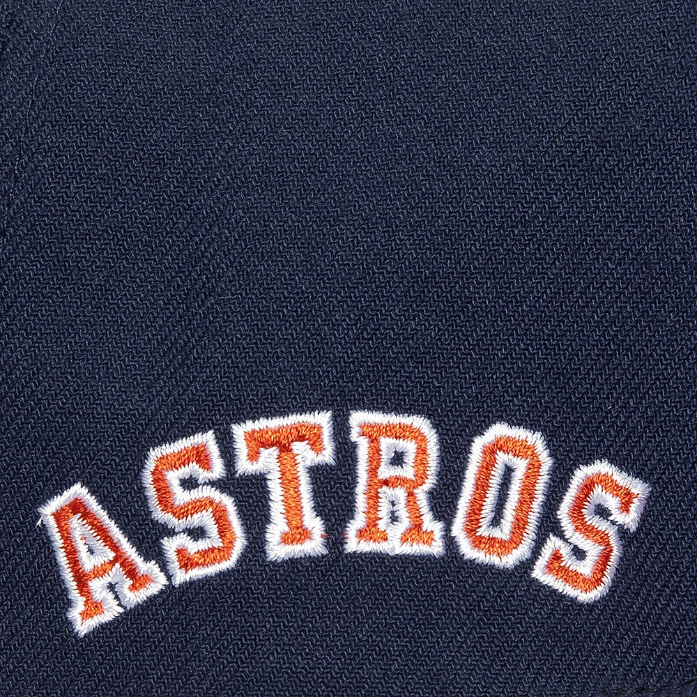 Men's Mitchell & Ness Navy Houston Astros  Team Pro Adjustable Hat
