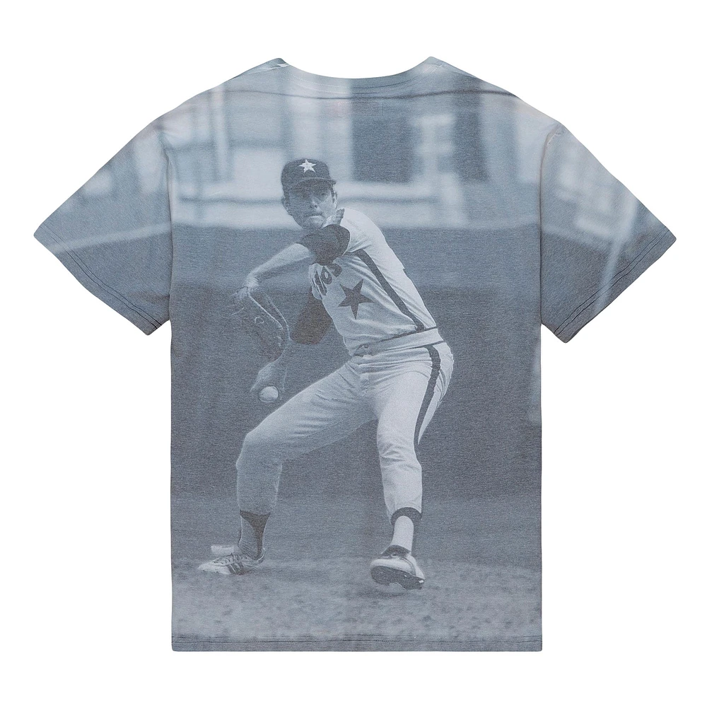 Men's Mitchell & Ness Nolan Ryan Houston Astros Cooperstown Collection Highlight Sublimated Player Graphic T-Shirt