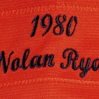 Men's Mitchell & Ness Nolan Ryan White Houston Astros Throwback Authentic Jersey