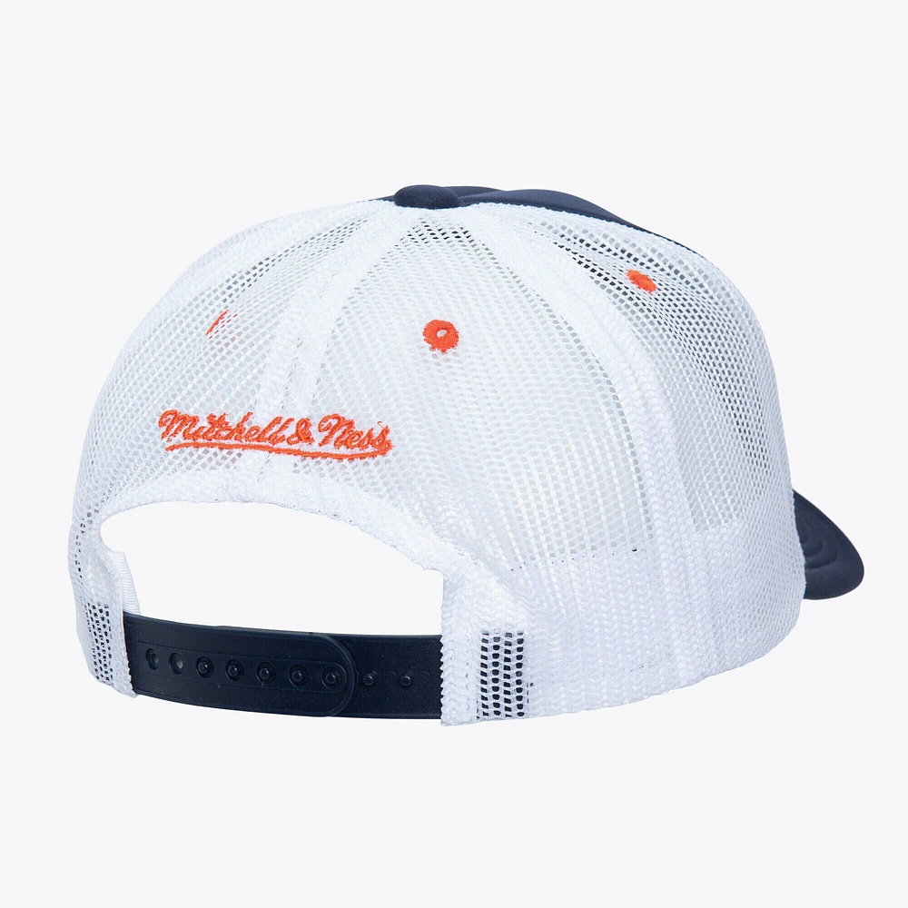 Men's   Navy Houston Astros Sideline Trucker Adjustable Hat