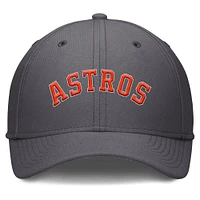 Men's Nike  Charcoal Houston Astros Swoosh Performance Flex Hat