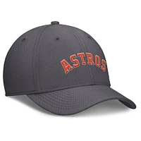 Men's Nike  Charcoal Houston Astros Swoosh Performance Flex Hat