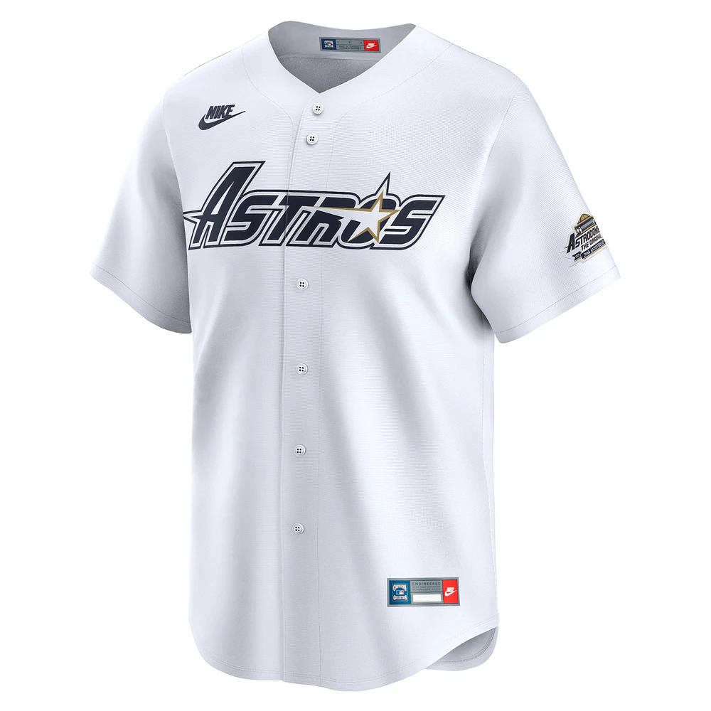 Men's Nike Jeff Bagwell White Houston Astros Throwback Cooperstown Collection Limited Jersey