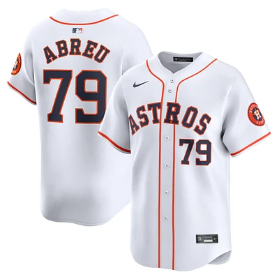 Maillot de joueur Nike Jose Abreu pour hommes, Houston Astros Home Limited, blanc
