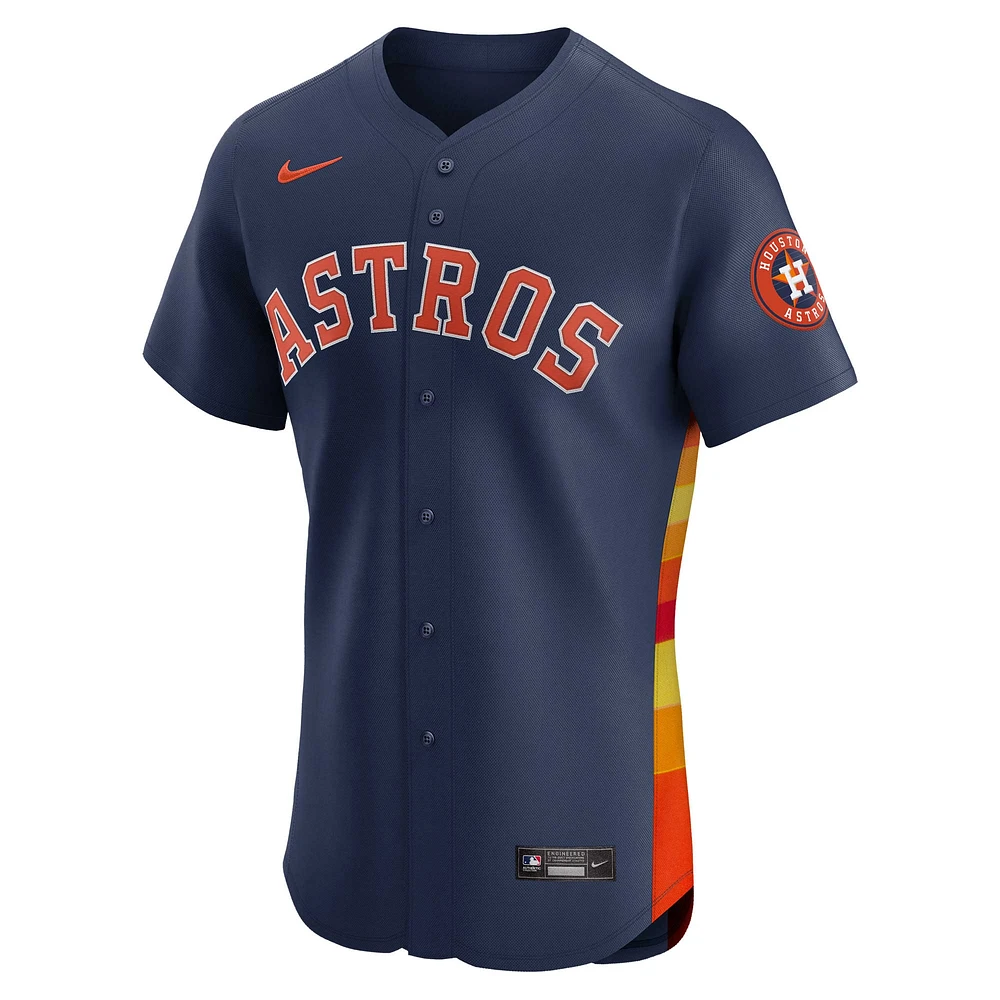 Men's Nike Jose Altuve Navy Houston Astros Alternate Elite Player Jersey