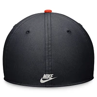 Men's Nike Navy/Orange Houston Astros Cooperstown Collection Rewind Swooshflex Performance Hat