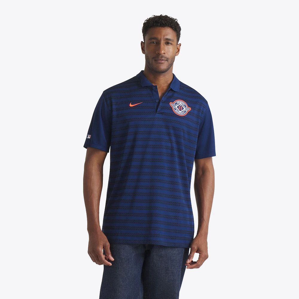Men's Nike Navy Houston Astros 2025 City Connect Authentic Collection Victory Performance Polo