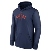 Men's Nike Navy Houston Astros Authentic Collection Performance Pullover Hoodie