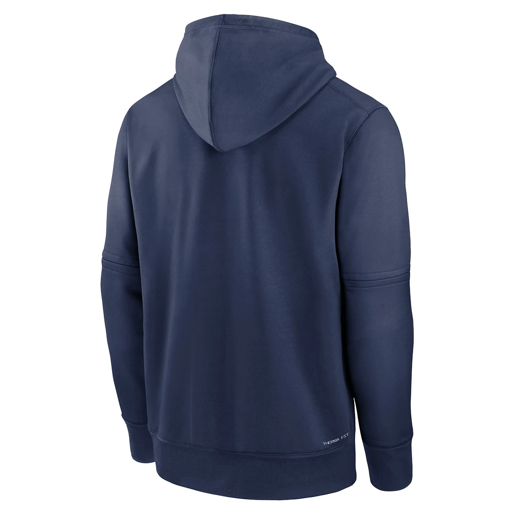 Men's Nike Navy Houston Astros Authentic Collection Performance Pullover Hoodie